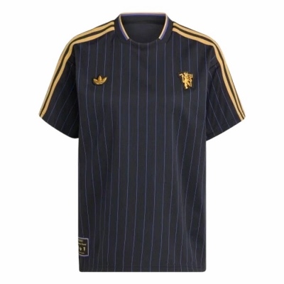 Camiseta Pre Partido del Manchester United 25-26 Negro