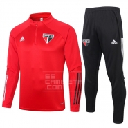 Chandal de Sudadera del Sao Paulo 2020 Rojo