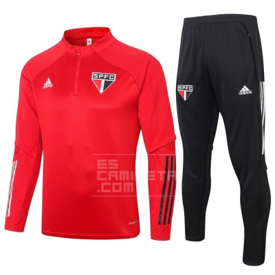 Chandal de Sudadera del Sao Paulo 2020 Rojo