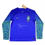 Manga Larga 2ª Equipacion Camiseta Brasil 2022 Manga Larga 2ª Equipacion Camiseta Brasil 2022