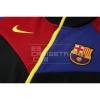 Chandal con Capucha del Barcelona 20/21 Negro