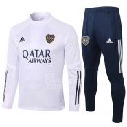 Chandal de Sudadera del Boca Juniors 20/21 Blanco