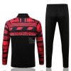Chandal de Chaqueta del AC Milan 22-23 Rojo y Negro