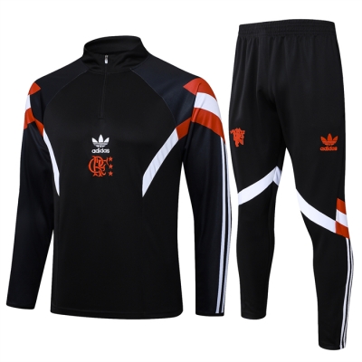 Chandal de Sudadera del Flamengo 24-25 Negro