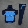 Chandal con Capucha del Manchester City 20-21 Azul
