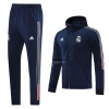 Chandal con Capucha del Real Madrid 20-21 Azul