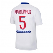 2ª Equipacion Camiseta Paris Saint-Germain Jugador Marquinhos 20-21 2ª Equipacion Camiseta Paris Saint-Germain Jugador Marquinhos 20-21