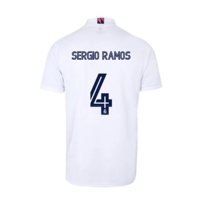 1ª Equipacion Camiseta Real Madrid Jugador Sergio Ramos 20-21