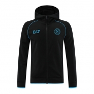Chaqueta con Capucha del Napoli 23-24 Negro Chaqueta con Capucha del Napoli 23-24 Negro