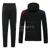 Chandal con Capucha del Barcelona 20/21 Negro