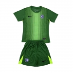 Camiseta Chelsea Portero Nino 25-26 Verde Camiseta Chelsea Portero Nino 25-26 Verde