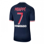 1ª Equipacion Camiseta Paris Saint-Germain Jugador Mbappe 20-21