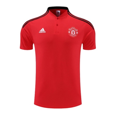 Camiseta Polo del Manchester United 2022-23 Rojo