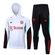 Chandal de Sudadera del Manchester United 2023-2024 Blanco Chandal de Sudadera del Manchester United 2023-2024 Blanco