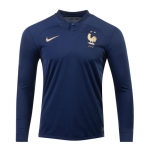 Manga Larga 1ª Equipacion Camiseta Francia 2022 Manga Larga 1ª Equipacion Camiseta Francia 2022