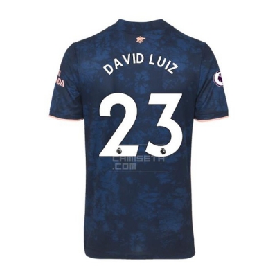 3ª Equipacion Camiseta Arsenal Jugador David Luiz 20-21