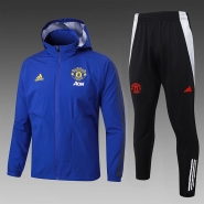 Chandal de Rompevientos del Manchester United 24-25 Azul Chandal de Rompevientos del Manchester United 24-25 Azul