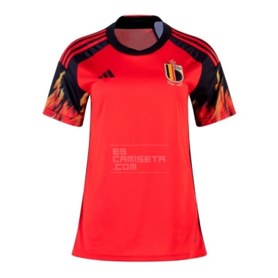 1ª Equipacion Camiseta Belgica Mujer 2022
