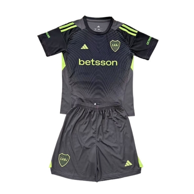 Camiseta Boca Juniors Portero Nino 2025 Negro