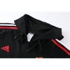 Chaqueta con Capucha del Manchester United 22-23 Negro