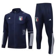 Chandal de Chaqueta del Italia Nino 23-24 Azul Chandal de Chaqueta del Italia Nino 23-24 Azul