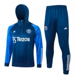 Chandal de Sudadera del Manchester United 2023-24 Azul Chandal de Sudadera del Manchester United 2023-24 Azul