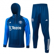 Chandal de Sudadera del Manchester United 2023-24 Azul Chandal de Sudadera del Manchester United 2023-24 Azul