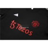 Chandal del Manchester United Manga Corta 23-24 Negro - Pantalon Corto