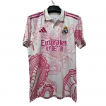 Camiseta Real Madrid Dragon 2025-2026 Tailandia Rosa Camiseta Real Madrid Dragon 2025-2026 Tailandia Rosa
