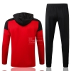 Chandal con Capucha del Manchester United Nino 20-21 Rojo