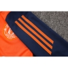 Chandal de Sudadera del Manchester United Nino 24-25 Naranja