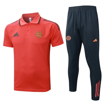 Conjunto Polo del Bayern Munich 25-26 Naranja