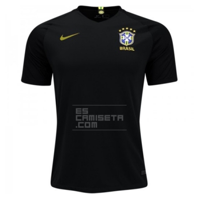 Camiseta Brasil Portero 2018 Negro