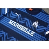 Chandal del Olympique Marsella Manga Corta 22-23 Azul - Pantalon Corto