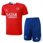 Chandal del Paris Saint-Germain Jordan Manga Corta 24-25 Rojo - Pantalon Corto