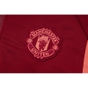 Chandal de Sudadera del Manchester United 23-24 Rojo Oscuro