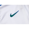 Chandal de Chaqueta del Brasil 24-25 Blanco