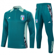 Chandal de Sudadera del Italia 24-25 Verde Chandal de Sudadera del Italia 24-25 Verde