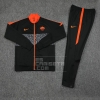 Chandal de Chaqueta del Roma 20/21 Negro
