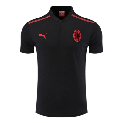 Camiseta Polo del AC Milan 22-23 Negro