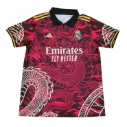 Tailandia Camiseta Real Madrid Dragon 24-25 Rojo Tailandia Camiseta Real Madrid Dragon 24-25 Rojo