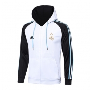 Chaqueta con Capucha del Argentina 22-23 Blanco Chaqueta con Capucha del Argentina 22-23 Blanco