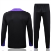 Chandal de Sudadera del Barcelona Nino 25-26 Negro Purpura