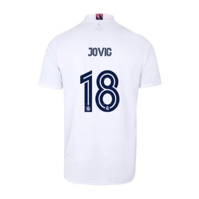 1ª Equipacion Camiseta Real Madrid Jugador Jovic 20-21