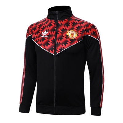 Chaqueta del Manchester United 25-26 Negro Rojo