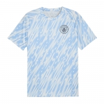 Camiseta Pre Partido del Manchester City 25-26 Azul