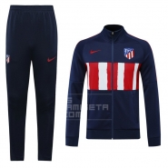Chandal de Chaqueta del Atletico Madrid 20/21 Azul