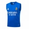 Camiseta de Entrenamiento Real Madrid Sin Mangas 25-26 Azul Blanco