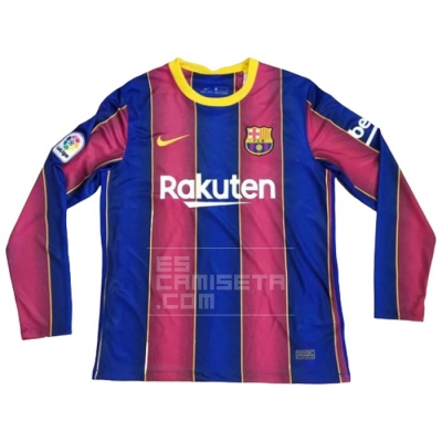 1ª Equipacion Camiseta Barcelona Manga Larga 20/21
