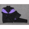 Chandal de Chaqueta del Barcelona Nino 25-26 Negro Purpura